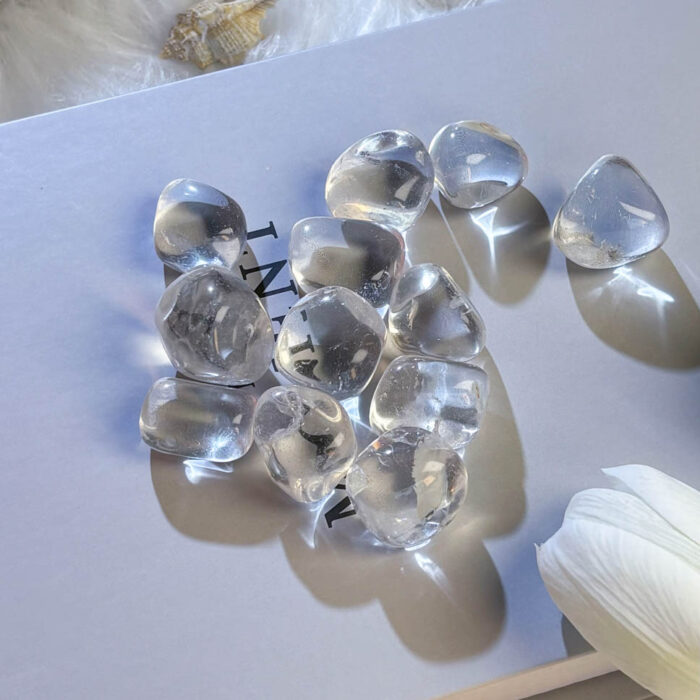 Buy Solara Crystal Healing Clear Quartz Tumble
