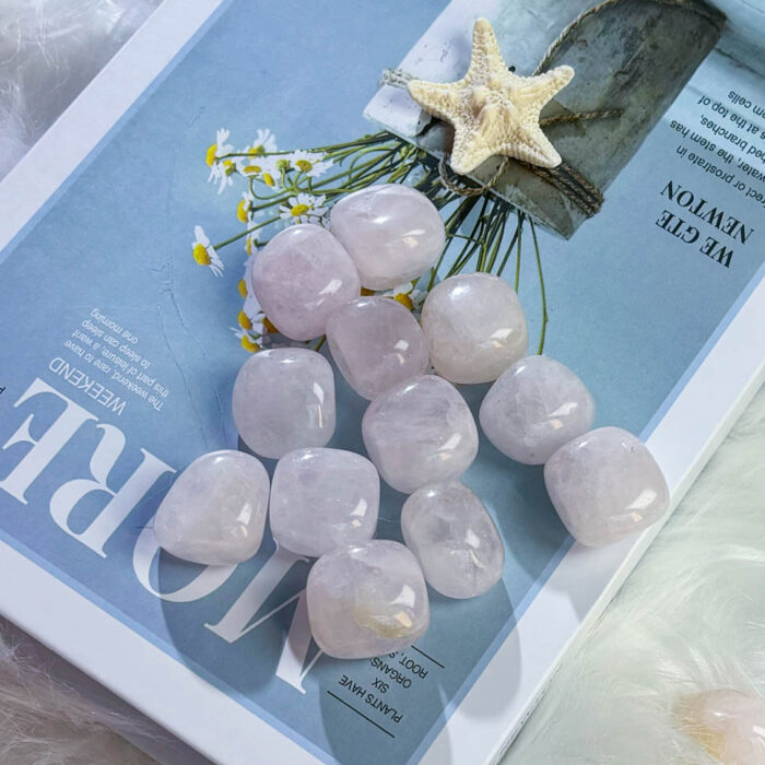 Buy Solara Crystal Healing Rose Quartz Tumble
