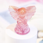 Solara Crystal Hand-Crafted Fluorite Angel