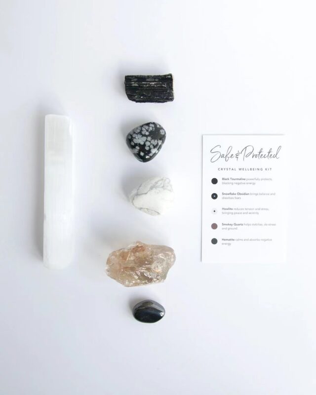 Buy Solara Crystal Safe & Protected Healing Crystal Pack